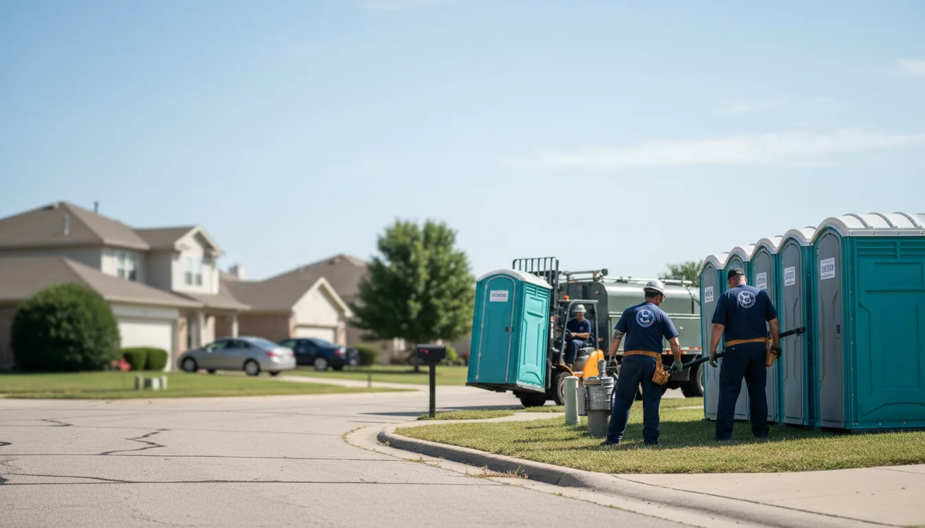 Porta Potty Rental in Mcconnell, IL near me